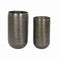 Plantenbakkenset Home ESPRIT Gouden Zilverkleurig Aluminium 34,5 x 36 x 63 cm