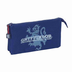 Pennenetui met 3 vakken Harry Potter Captain Marineblauw 22 x 12 x 3 cm