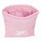 Rugtas met Koordjes Safta Koala Roze 26 x 34 x 1 cm