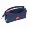 Pennenetui met 3 vakken Benetton Flag Marineblauw 22 x 12 x 3 cm