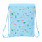 Rugtas met Koordjes Safta Coches Blauw 26 x 34 x 1 cm