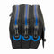 Pennenetui met 3 vakken Kelme Jet black Zwart 21,5 x 10 x 8 cm