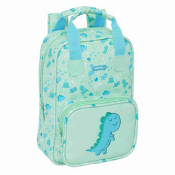 Kinderrugzak Safta Dino Groen 20 x 28 x 8 cm