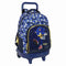 Schoolrugzak met Wielen Safta City Blauw 33 x 45 x 22 cm