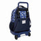 Schoolrugzak met Wielen Safta City Blauw 33 x 45 x 22 cm