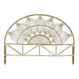 Hoofdbord DKD Home Decor Bruin Natuurlijk 180 x 4 x 90 cm