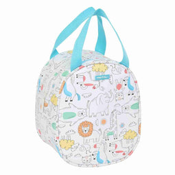 Thermische Snacktas Safta Zoo Beige 19 x 22 x 14 cm