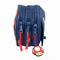 Pennenetui met 3 vakken Super Mario Trick Rood Donkerblauw 21,5 x 10 x 8 cm