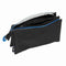 Pennenetui met 3 vakken Kelme Jet black Zwart 22 x 12 x 3 cm