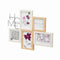 Fotolijsten GiftDecor 411408K Natuurlijk Metaal Hout MDF (8 Stuks)
