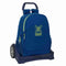 Schoolrugzak met Wielen Munich North Marineblauw 32 x 44 x 16 cm