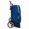Schoolrugzak met Wielen Munich North Marineblauw 32 x 44 x 16 cm