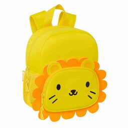 Kinderrugzak Safta Leon Geel 20 x 25 x 9 cm