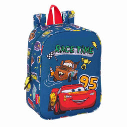 Schoolrugzak Cars Racing Marineblauw 22 x 27 x 10 cm