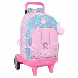 Schoolrugzak met Wielen Safta Swing Multicolour 33 x 45 x 22 cm