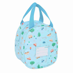 Thermische Snacktas Safta Coches Blauw 19 x 22 x 14 cm