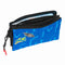 Pennenetui met 3 vakken Hot Wheels Let's race Blauw Zwart 22 x 12 x 3 cm