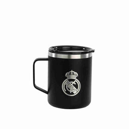 Thermische Beker met Deksel Real Madrid C.F. Marineblauw Roestvrij staal