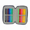 Schooletui met Accessoires El Niño Kook Marineblauw 12,5 x 19,5 x 4 cm 29 Onderdelen