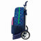 Schoolrugzak met Wielen Benetton Damero Marineblauw 30 x 46 x 14 cm