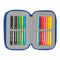 Schooletui met Accessoires Spider-Man Rescue Blauw Rood 12,5 x 19,5 x 5,5 cm 37 Onderdelen