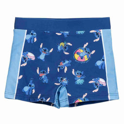 Zwembroek voor Jongens Stitch Donkerblauw Maat