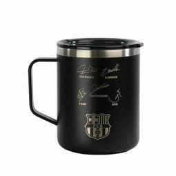 Thermische Beker met Deksel F.C. Barcelona Marineblauw Roestvrij staal