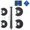 BT651010 Telescopische binnenveerspannerset, 5-dlg [Powered by KS TOOLS