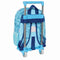 Schoolrugzak met Wielen Snoopy Love Blauw 26 x 11 x 67 cm 26 x 34 x 11 cm