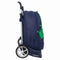 Schoolrugzak met Wielen Benetton Flag Marineblauw 32 x 44 x 16 cm
