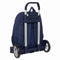 Schoolrugzak met Wielen Benetton Flag Marineblauw 32 x 44 x 16 cm