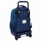 Schoolrugzak met Wielen Benetton Damero Marineblauw 33 x 45 x 22 cm