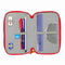 Driedubbele Pennenzak Mickey Mouse Clubhouse Good day Blauw 12,5 x 19,5 x 5,5 cm 37 Onderdelen