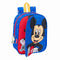 Schoolrugzak Mickey Mouse Clubhouse Good day Blauw 22 x 27 x 10 cm