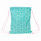 Rugtas met Koordjes Peppa Pig Pretty flowers Geel Munt 26 x 34 x 1 cm
