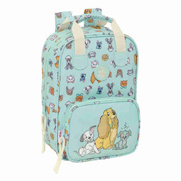 Schoolrugzak Disney Blauw 20 x 28 x 8 cm