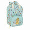 Schoolrugzak Disney Blauw 20 x 28 x 8 cm