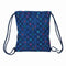 Rugtas met Koordjes Benetton Damero Marineblauw 35 x 40 x 1 cm