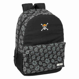 Schoolrugzak One Piece Pirates Zwart 30 x 46 x 14 cm