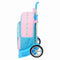 Schoolrugzak met Wielen Benetton Unique Roze Turkoois 30 x 46 x 14 cm