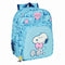 Schoolrugzak Snoopy Love Licht Blauw 26 x 34 x 11 cm
