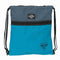 Rugtas met Koordjes BlackFit8 California Blauw Zwart 35 x 40 x 1 cm