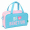 Reistasje Benetton Unique Roze Turkoois 31 x 14 x 19 cm