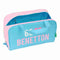 Reistasje Benetton Unique Roze Turkoois 31 x 14 x 19 cm
