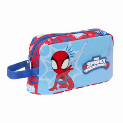 Thermische Snacktas Spider-Man Rescue Blauw Rood 21,5 x 12 x 6,5 cm