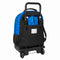 Schoolrugzak met Wielen Hot Wheels Let's race Blauw Zwart 33 x 45 x 22 cm