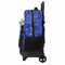 Schoolrugzak met Wielen El Niño Roller Blauw Zwart 33 x 45 x 22 cm