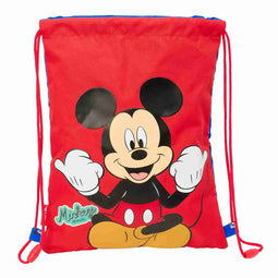 Rugtas met Koordjes Mickey Mouse Clubhouse Good day Blauw 26 x 34 x 1 cm