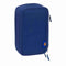 Driedubbele Pennenzak F.C. Barcelona Marineblauw 12,5 x 19,5 x 5,5 cm 37 Onderdelen