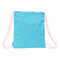 Rugtas met Koordjes Benetton Unique Roze Turkoois 35 x 40 x 1 cm